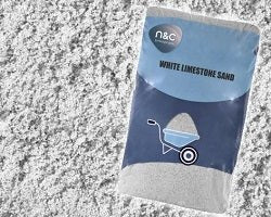 25Kg White Limestone Sand - Image 2