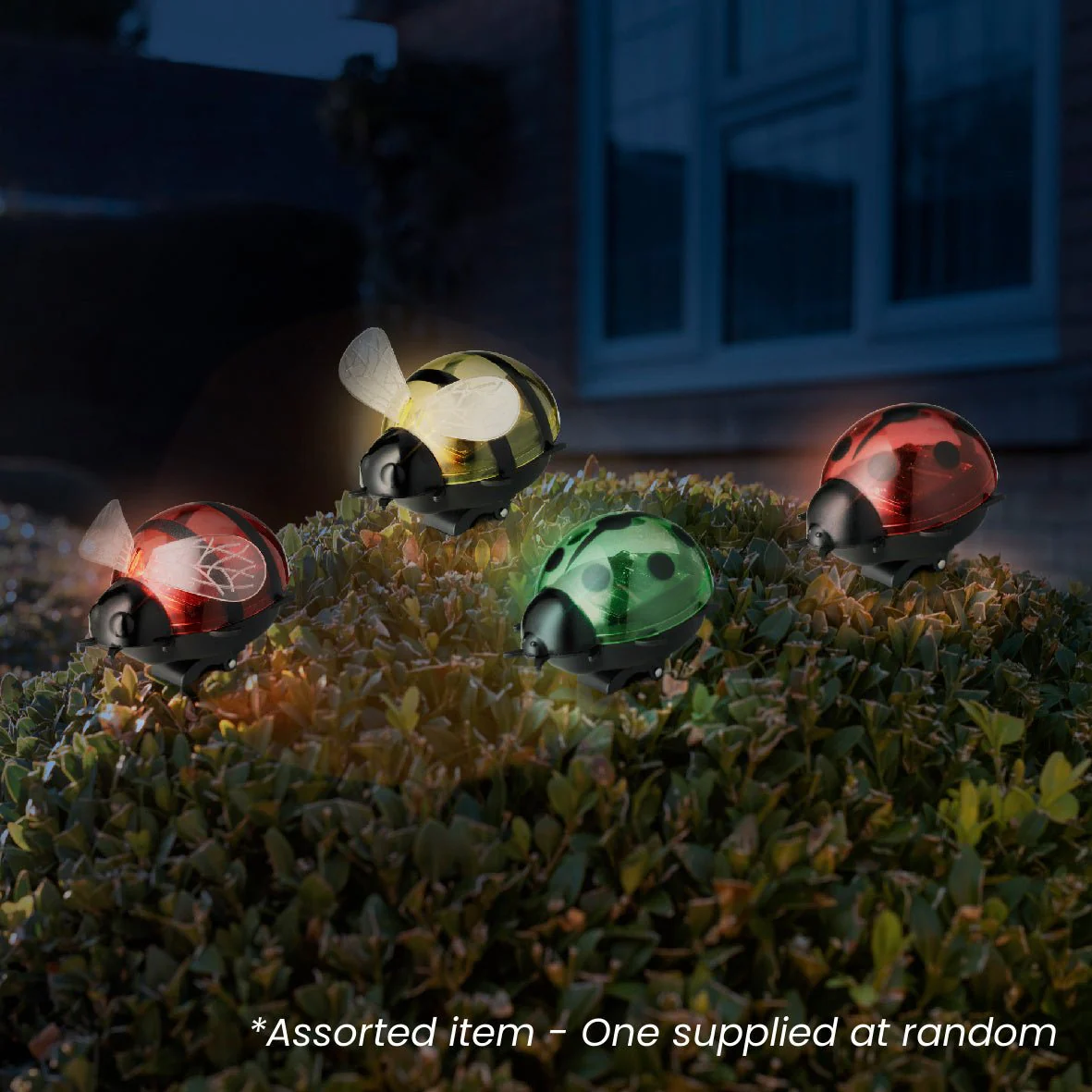 8cm Solar Bug Figurine Assorted - One Supplied