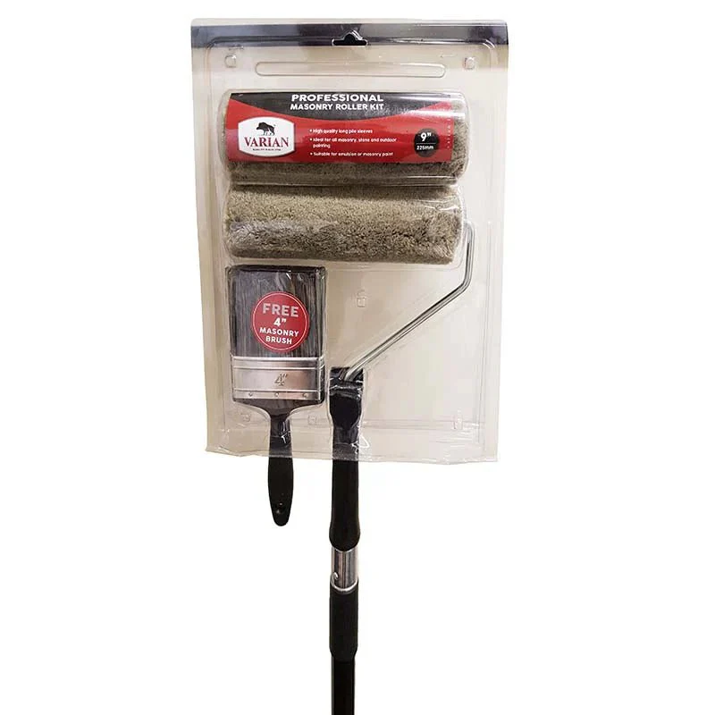 9″ Professional Masonry Roller Kit
