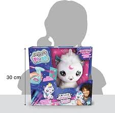 Airbrush Plush Light-Up Cosmic Unicorn - Image 4