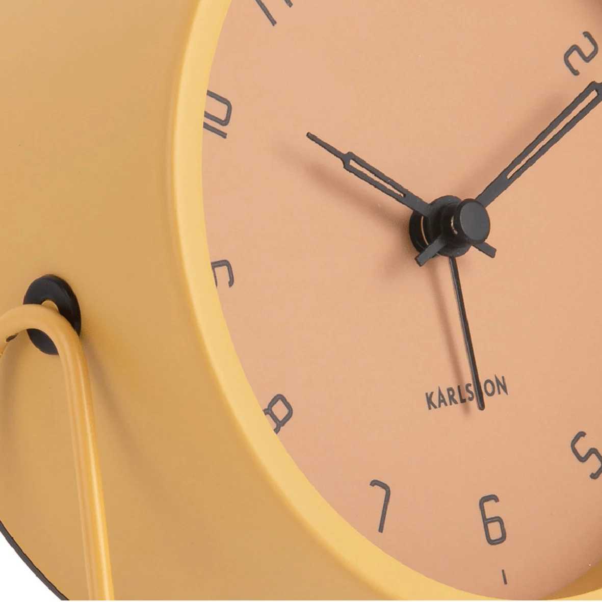 Alarm Clock Stark Iron Matt Honey Yellow - Image 3