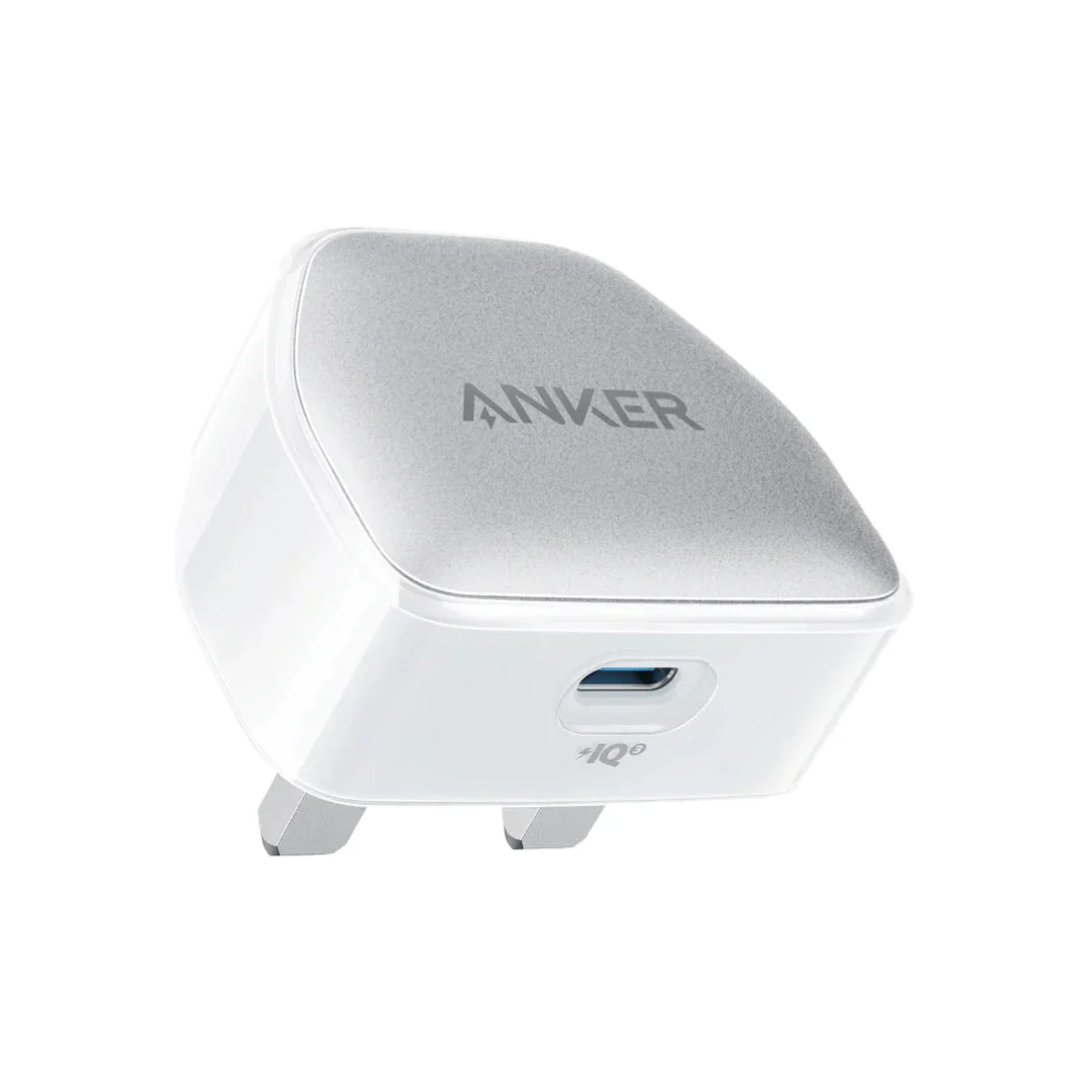 Anker 511 Wall Charger Plug USB C 20W - White