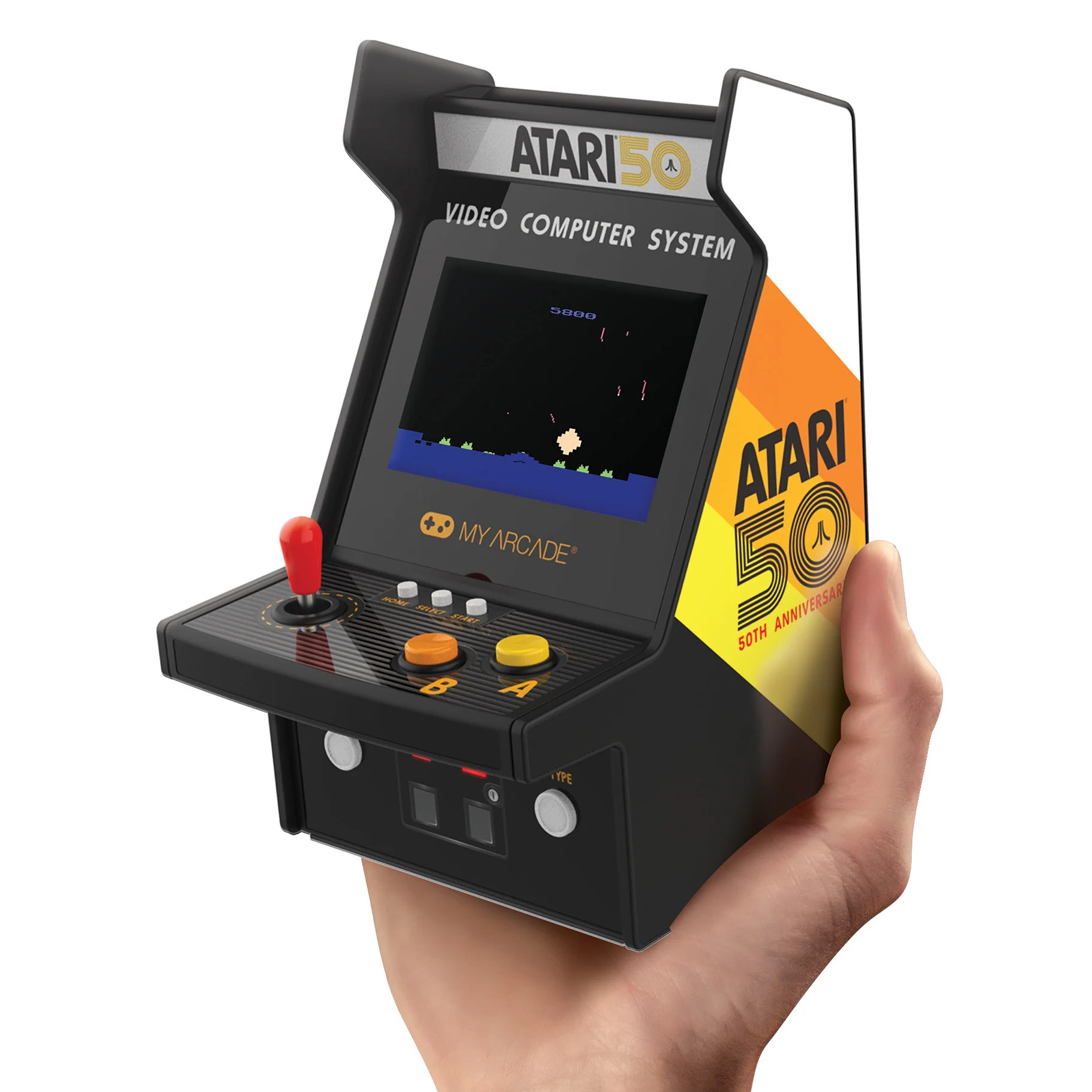 Atari Micro Player Pro 6.7" Portable Retro Arcade (100 Games in 1) - Image 2