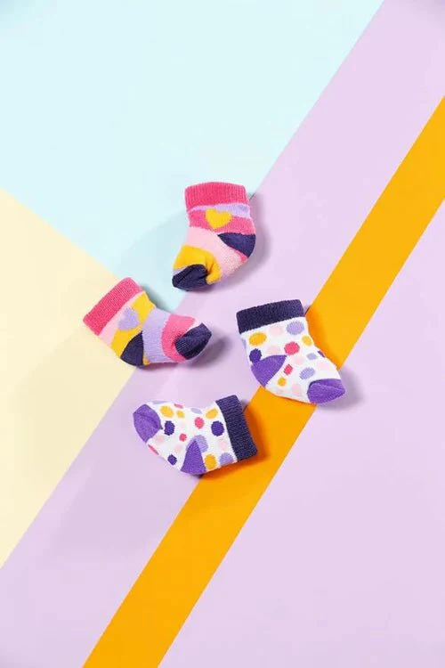 Baby Born 2Pk Socks Assorted Styles