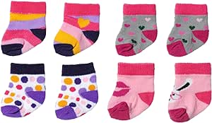 Baby Born 2Pk Socks Assorted Styles - Image 3
