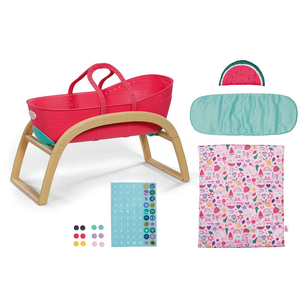 Baby Born 3-In-1 Bassinet With Rocking Stand - Image 2