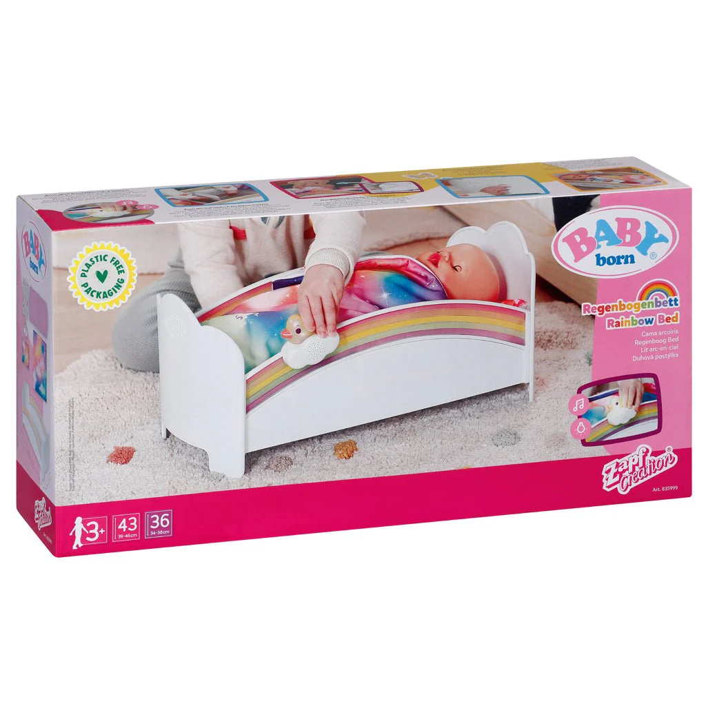 Baby Born Rainbow Bed