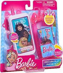 Barbie Unicorn Play Phone Set.