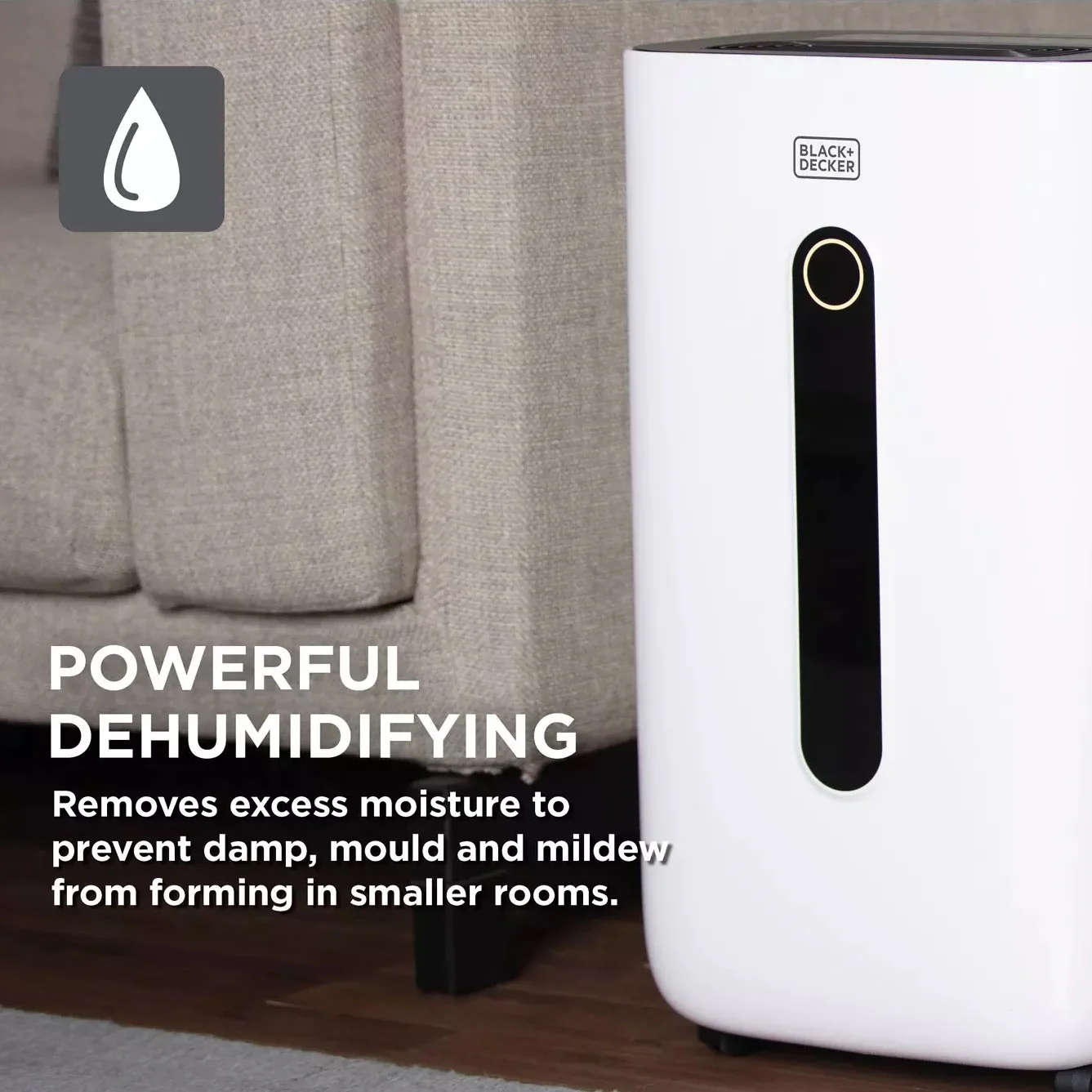 Black & Decker 20 Litre Dehumidifier - Image 3