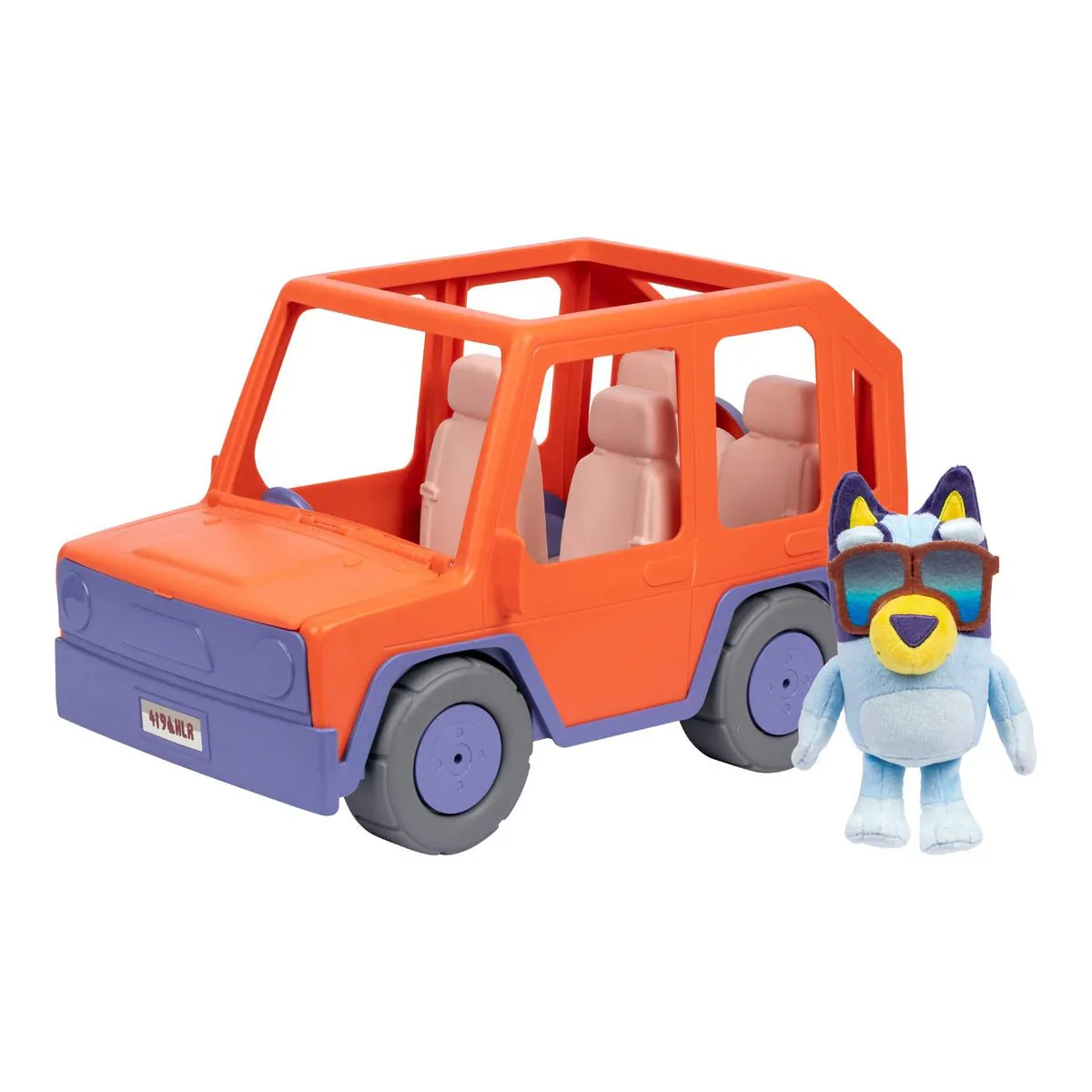 Bluey Big Heeler 4Wd Vehicle And Bluey Soft Toy Figure - Image 5
