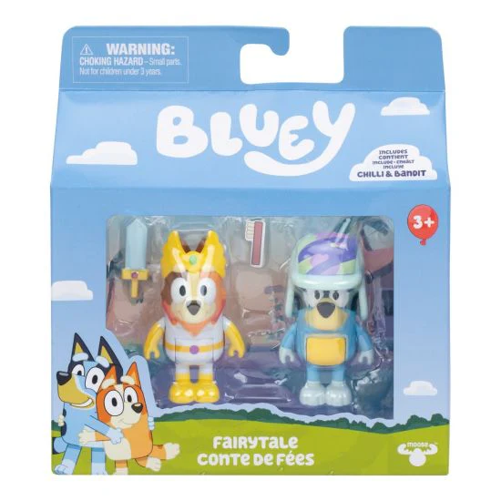 Bluey S11 Figure - 2 Pack - Assorted Styles