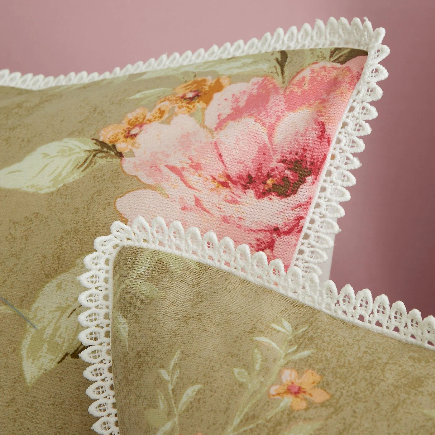 Bridgerton by Catherine Lansfield – Penelope Floral Reversible Duvet Set Kingsize - Image 3