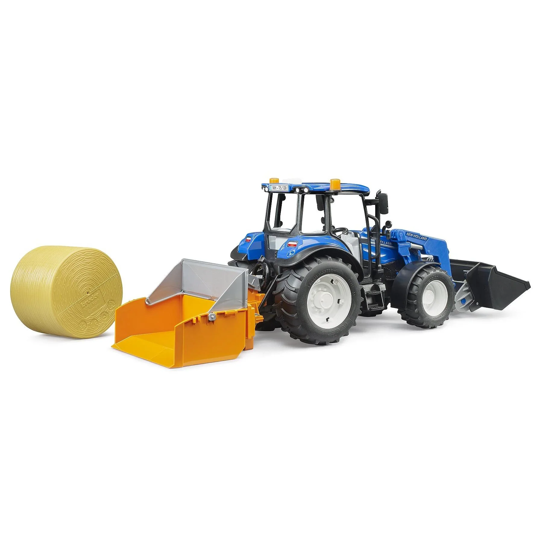 Bruder  New Holland T5.120 With Front Loader & Transport Box - Image 2