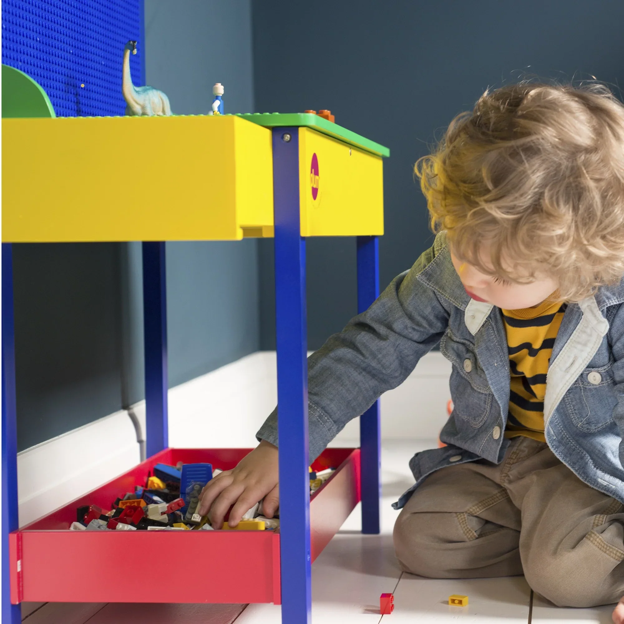 Build It Construction Lego Table - Image 4
