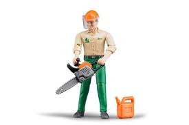 BWorld Forestry Worker with Accessories