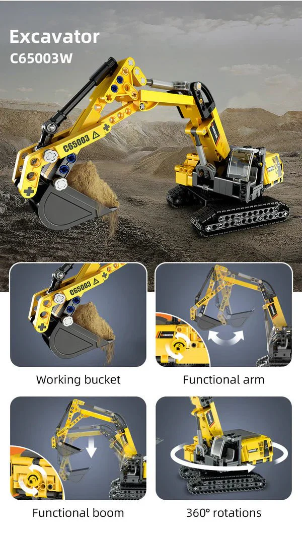 CaDA Bricks Excavator - Image 2