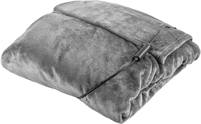 Carmen Heated Wearable Blanket 183x55cm Grey - Image 4
