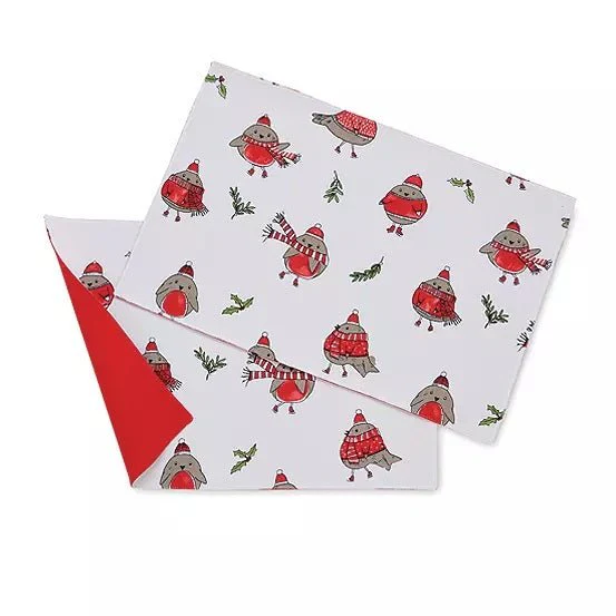 CHRISTMAS ROBINS PLACEMATS