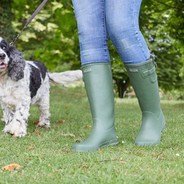 Classic Rubber Wellingtons - Green Size 6