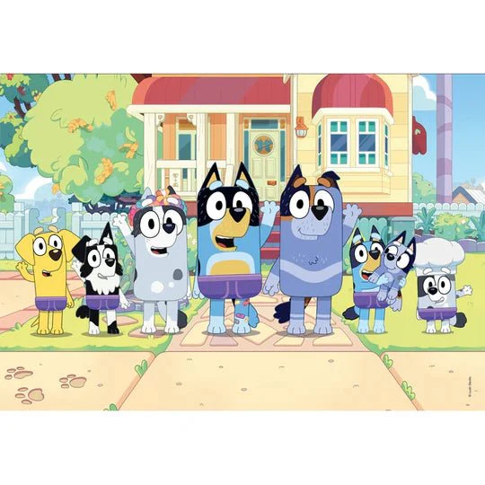 Clementoni Bluey 2 x 60 piece Puzzle - Image 3