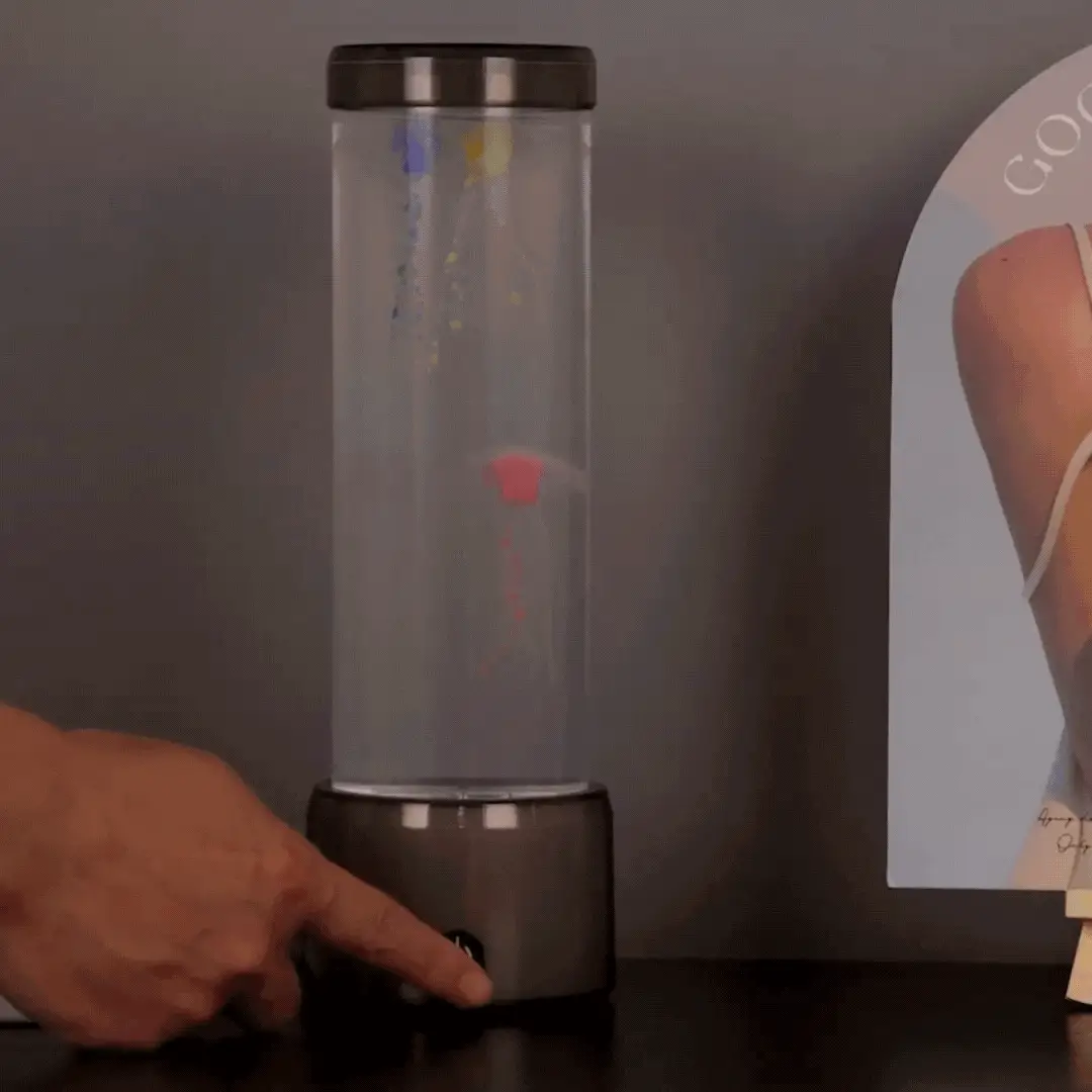 Colour Changing Jellyfish Touch Lamp