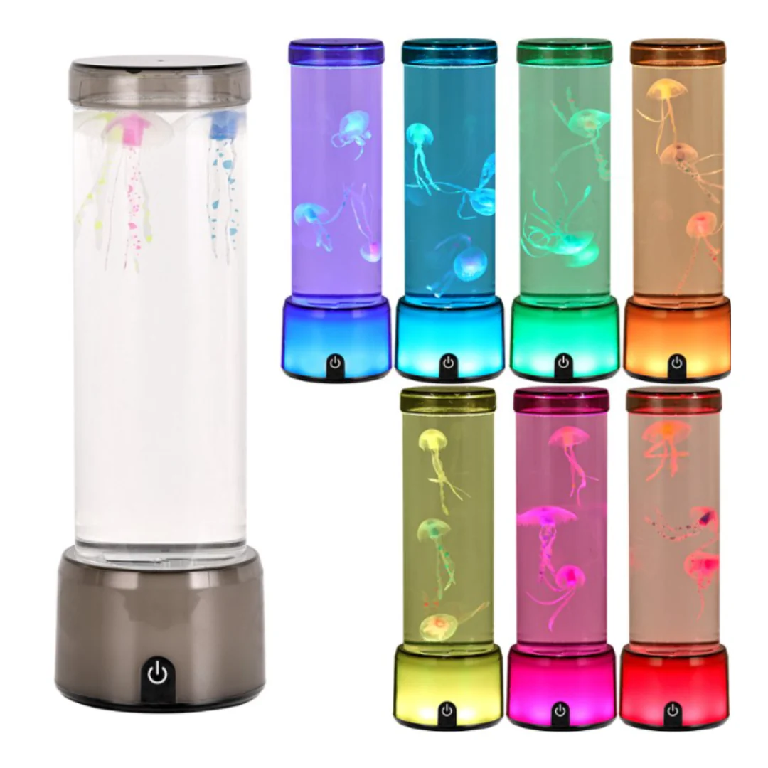 Colour Changing Jellyfish Touch Lamp - Image 2