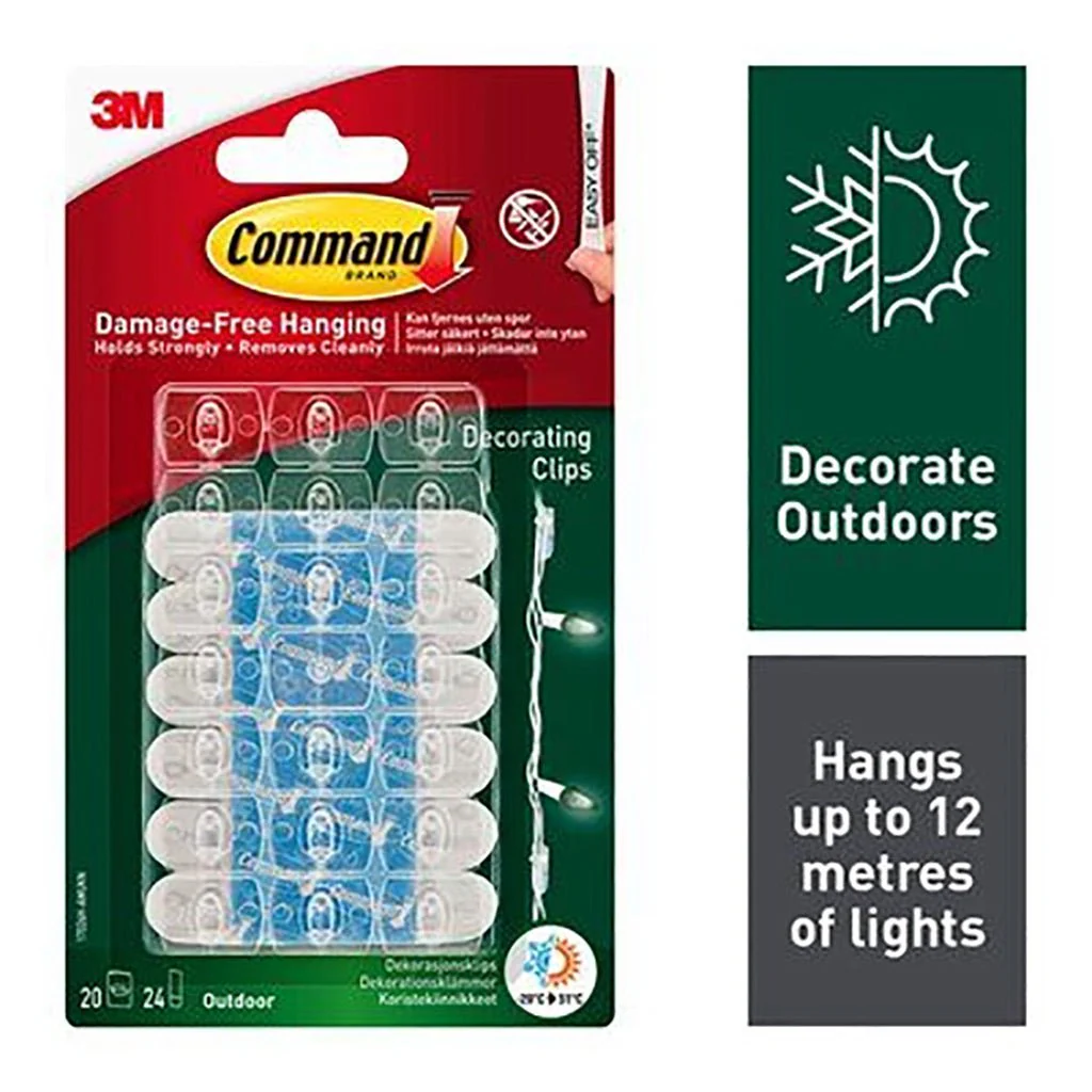 Command Water Resistant Decorating Clip 3M17026H