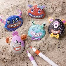 Craft Kit Stone Decoration Assorted Styles Monster - Image 3