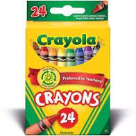 Crayola 24 Wax Crayons