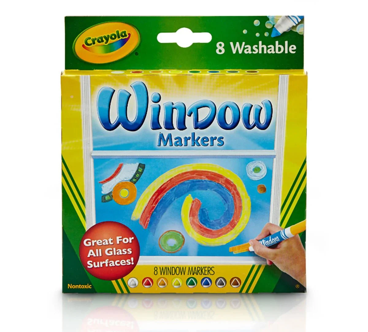 Crayola Washable Window Markers 8 Pack