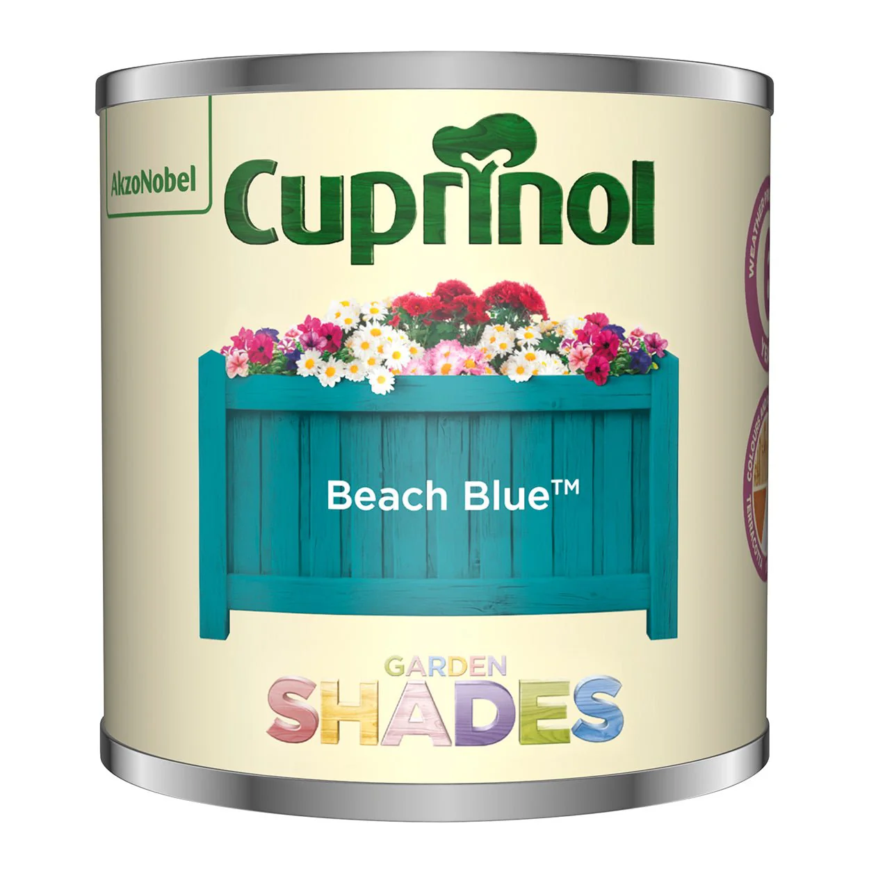 Cuprinol 125Ml Beach Blue Tester Garden Shades - Image 2