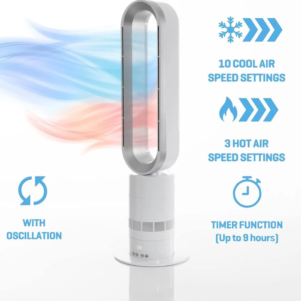 Daewoo Hot & Cold Oscillating Bladeless Fan | 946987 - Image 3