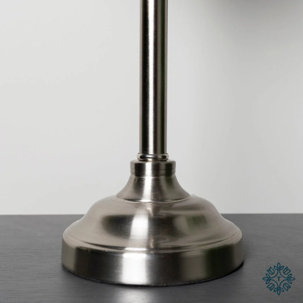 Dani Mini Buffet Lamp Silver/Grey 53cm - Image 4