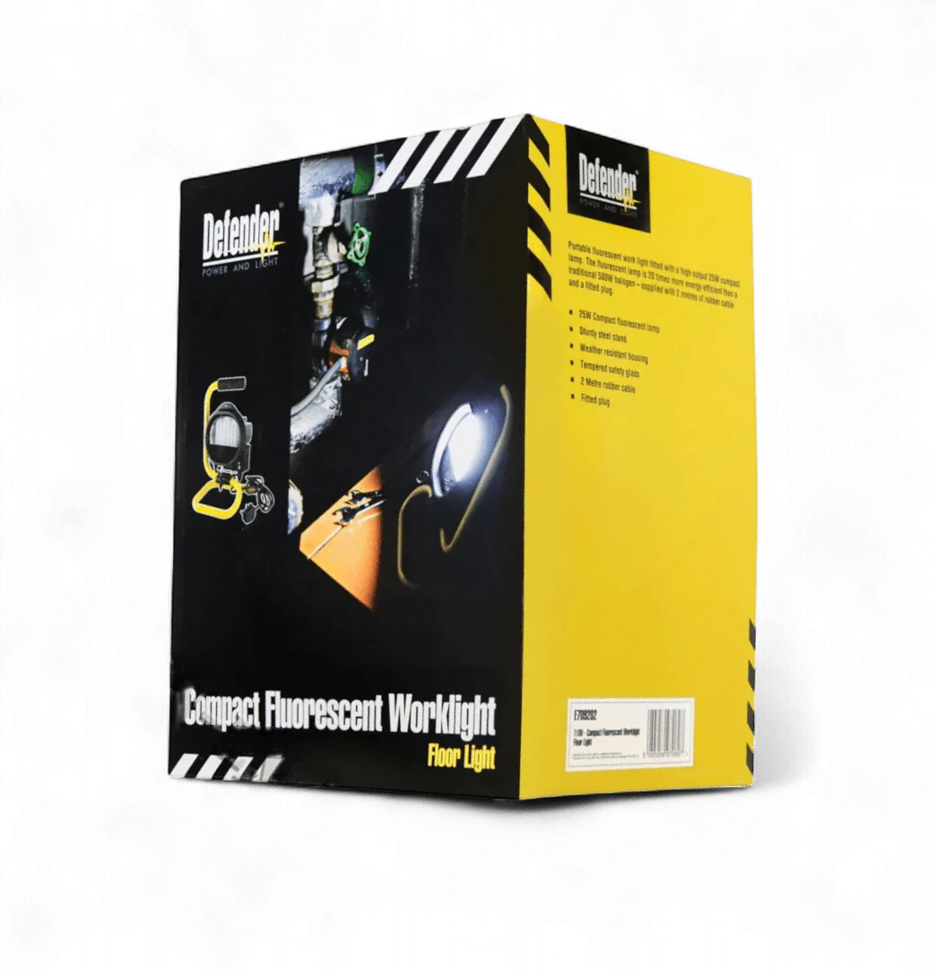 Defender Compact Fluorescent Floor Worklight
