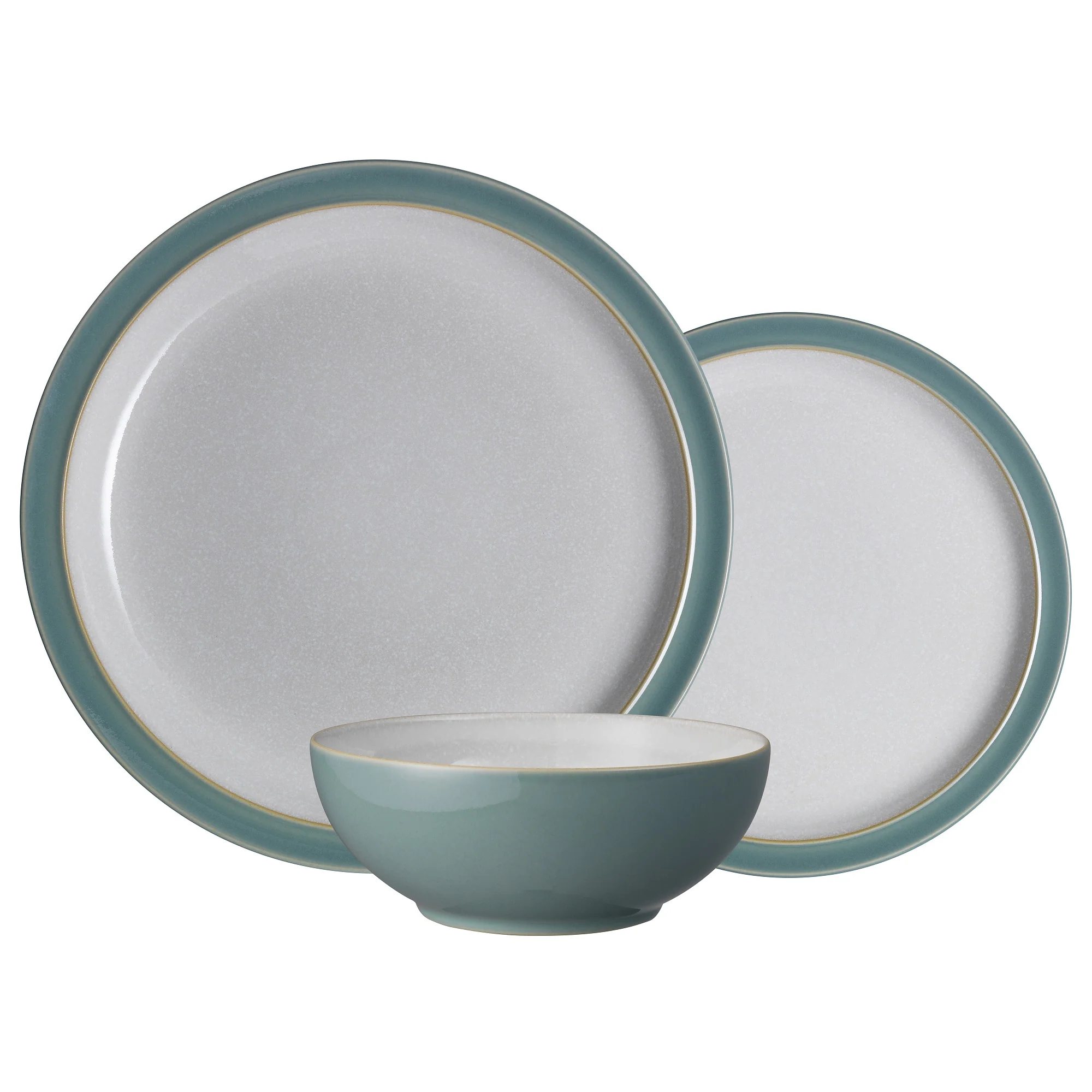 Denby Elements Fern Green 12Pc Tableware Set