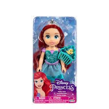 Disney Princess Petite Dolls With Glittered Molded Bodice