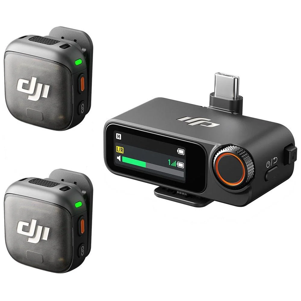 DJI Mic 3 Wireless Microphone System | 2 TX + 1 RX + Charging Case - Image 2