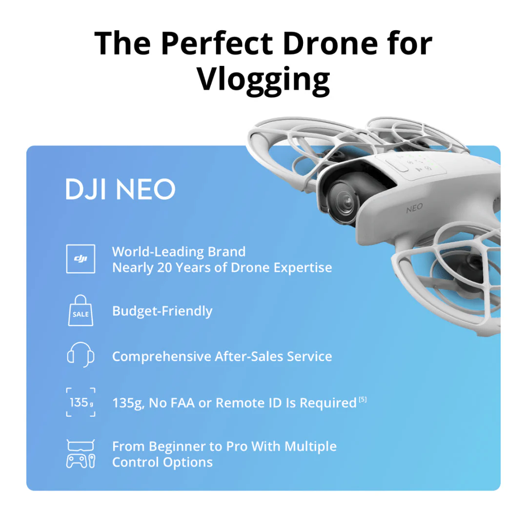 DJI Neo Fly More Combo Kit Compact Drone | CP.FP.00000185.01 - Image 9