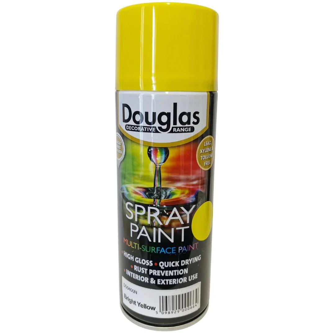 Douglas Spray Paint – Bright Yellow 400ml