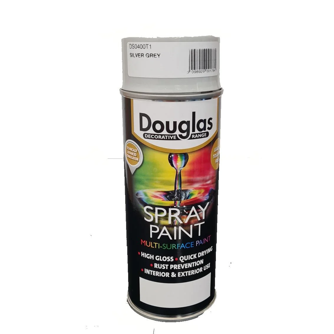 Douglas Spray Paint – Silver Grey 400ml