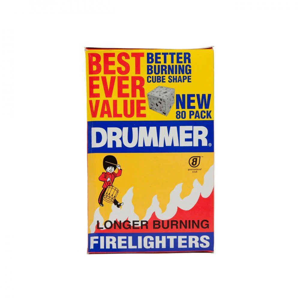 Drummer Firelighters (80 Pack) - Image 2