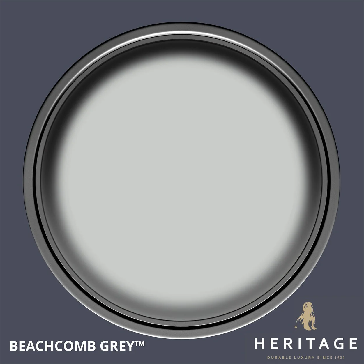 Dulux Heritage Eggshell Beachcomb Grey  750Ml