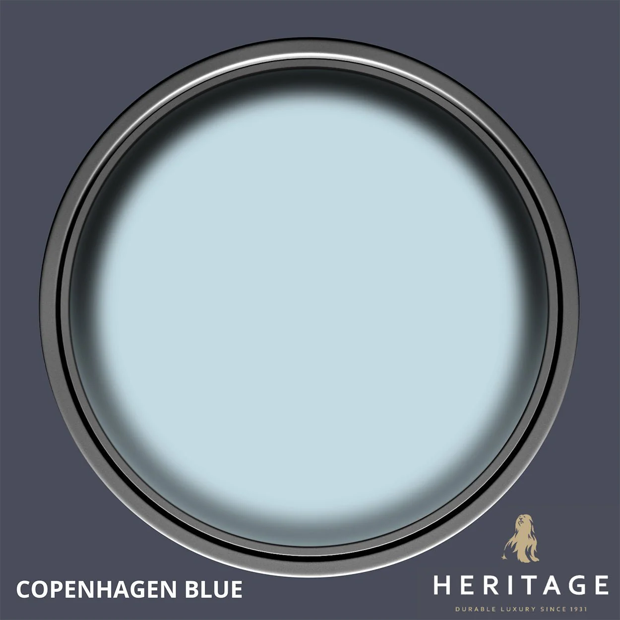 Dulux Heritage Eggshell Copenhagen Blue  2.5L