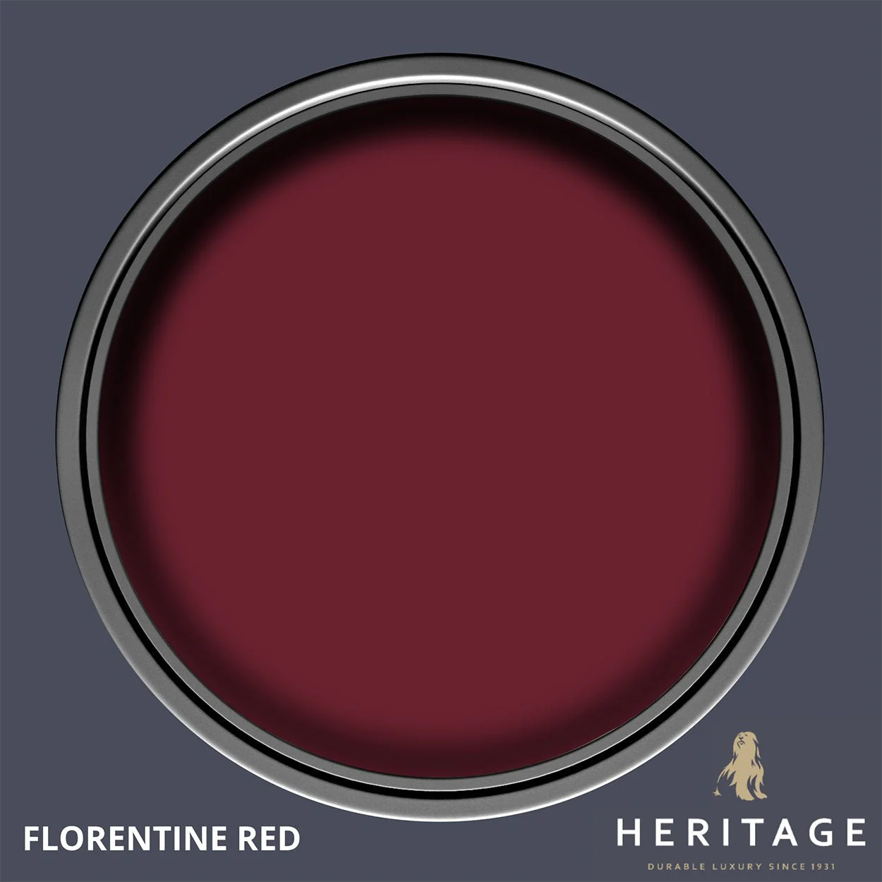 Dulux Heritage Eggshell Florentine Red  750Ml