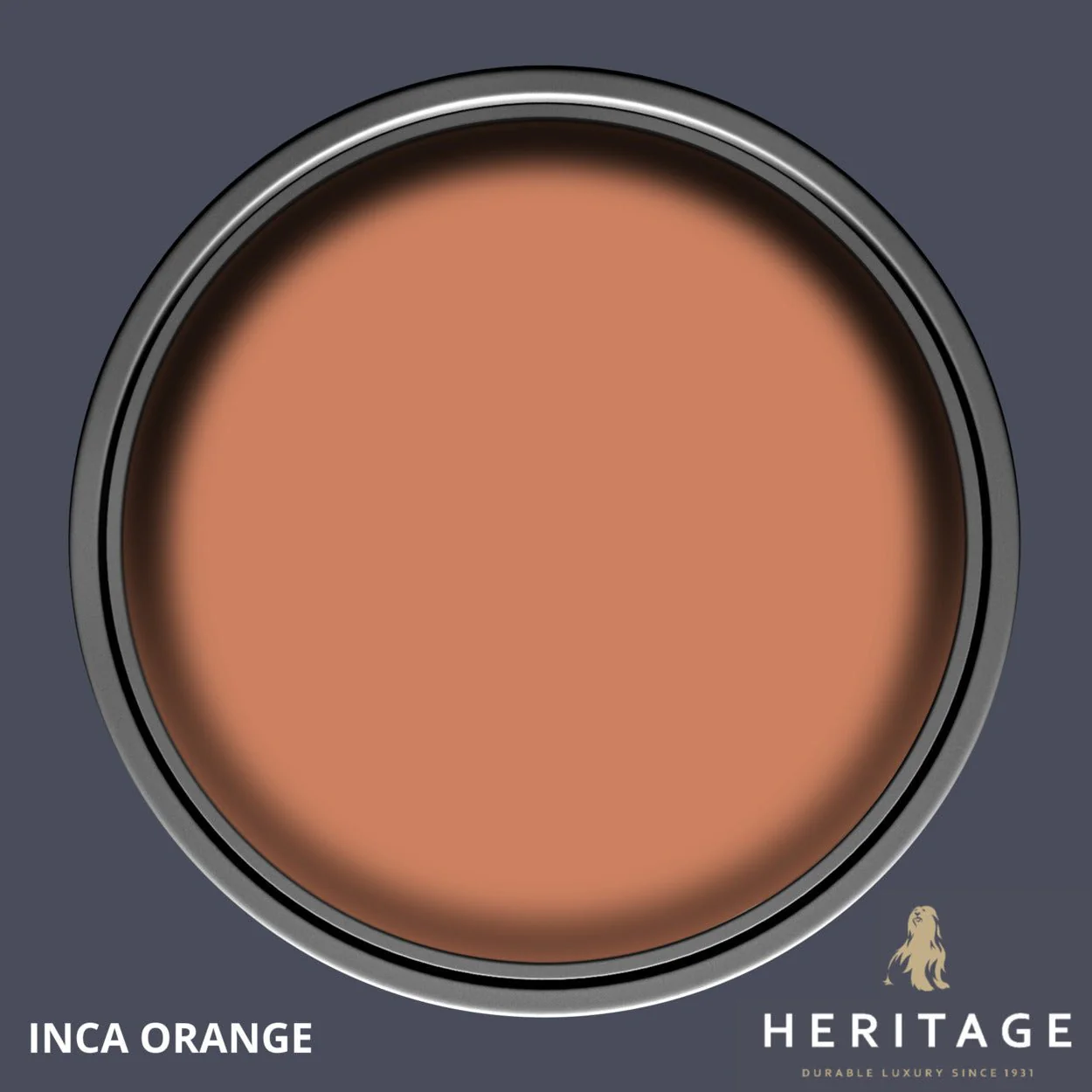 Dulux Heritage Eggshell Inca Orange  2.5L