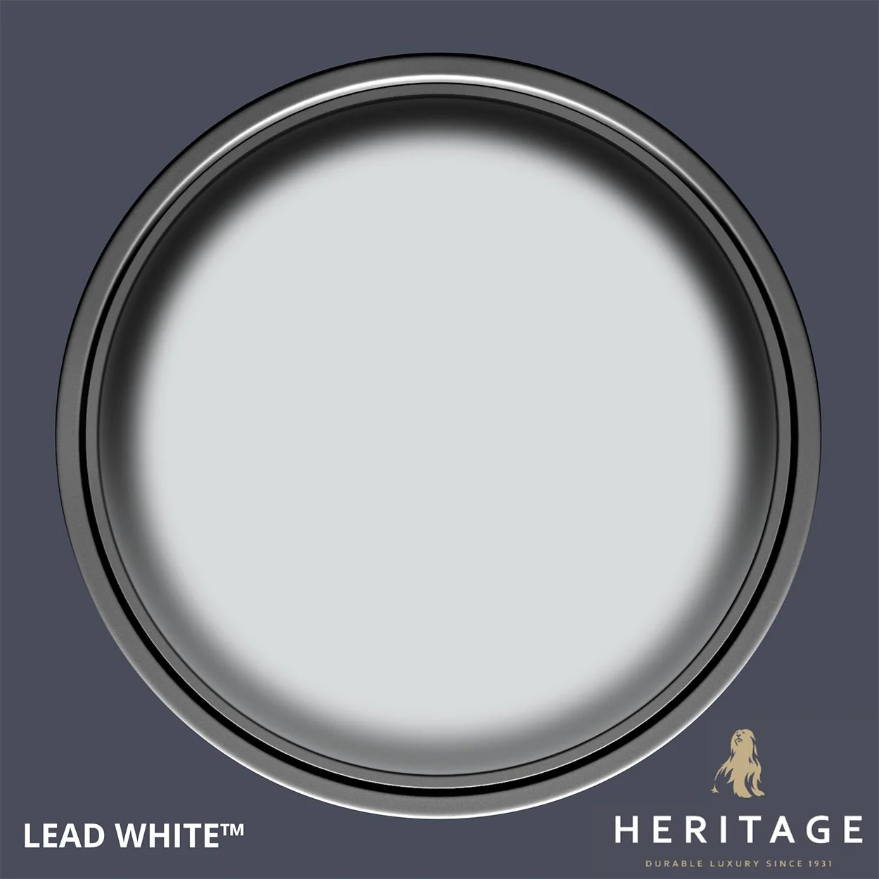 Dulux Heritage Eggshell Lead White  2.5L