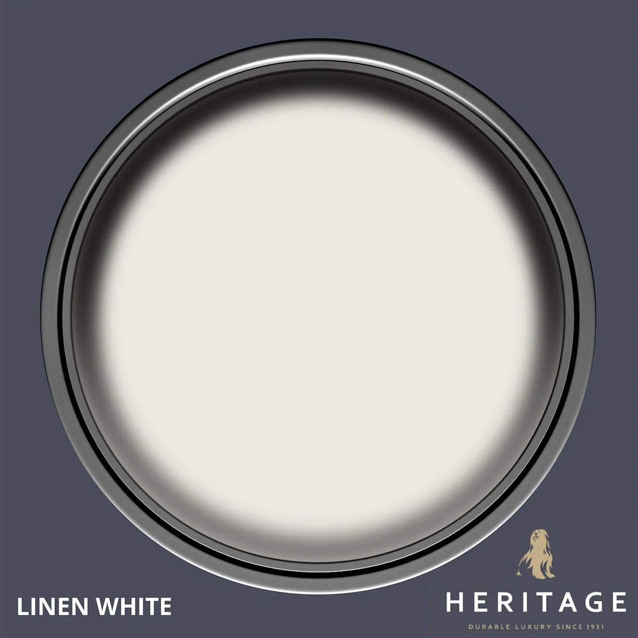 Dulux Heritage Eggshell Linen White  2.5L