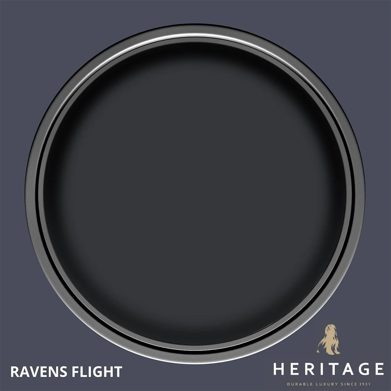 Dulux Heritage Eggshell Ravens Flight  750Ml