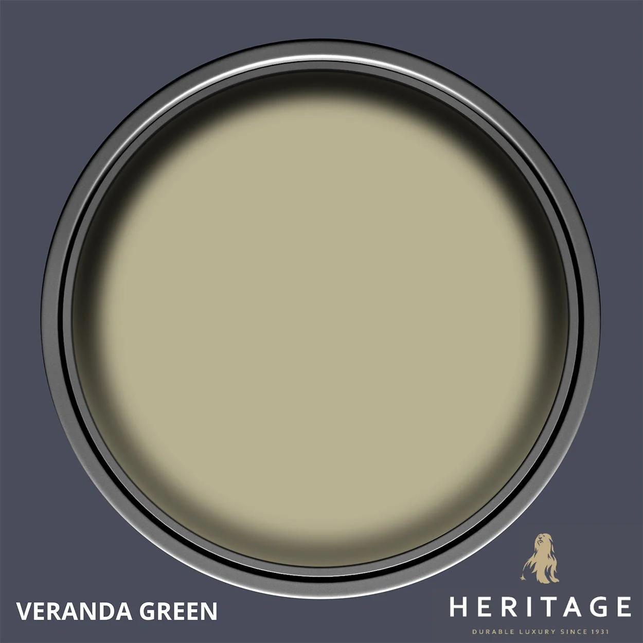 Dulux Heritage Eggshell Veranda Green  750Ml