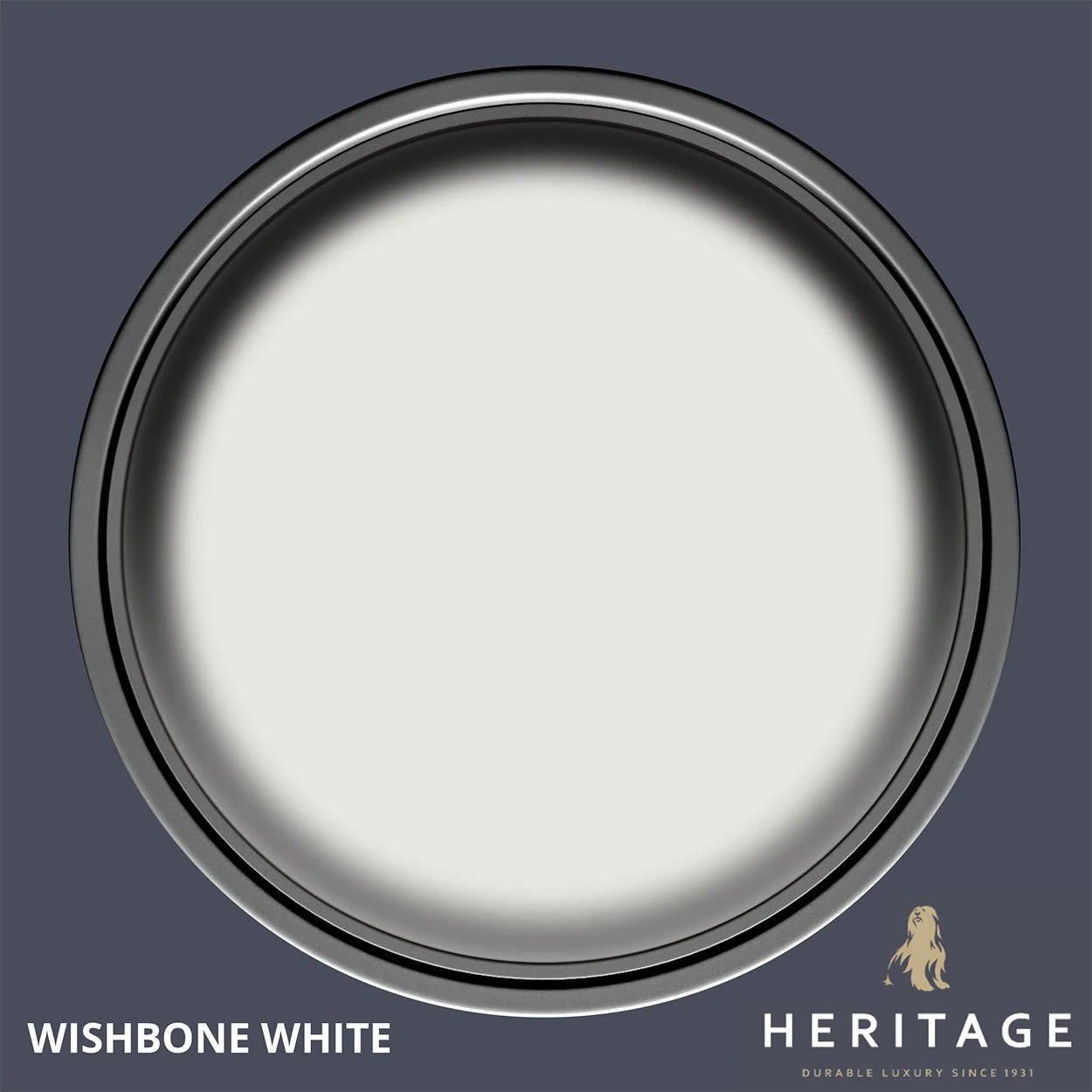 Dulux Heritage Eggshell Wishbone White  2.5L